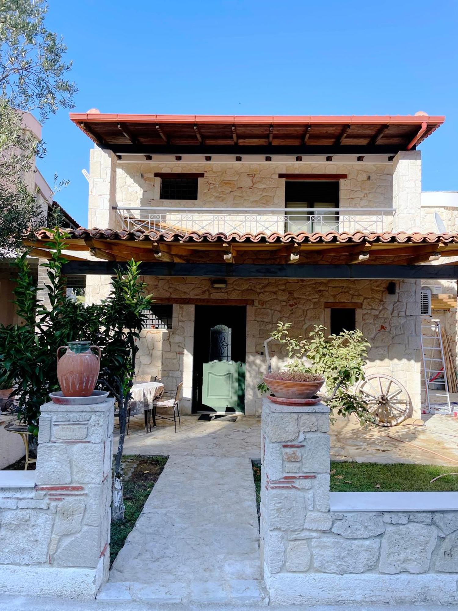 Mikael Pool Villa 帕利乌里翁 外观 照片