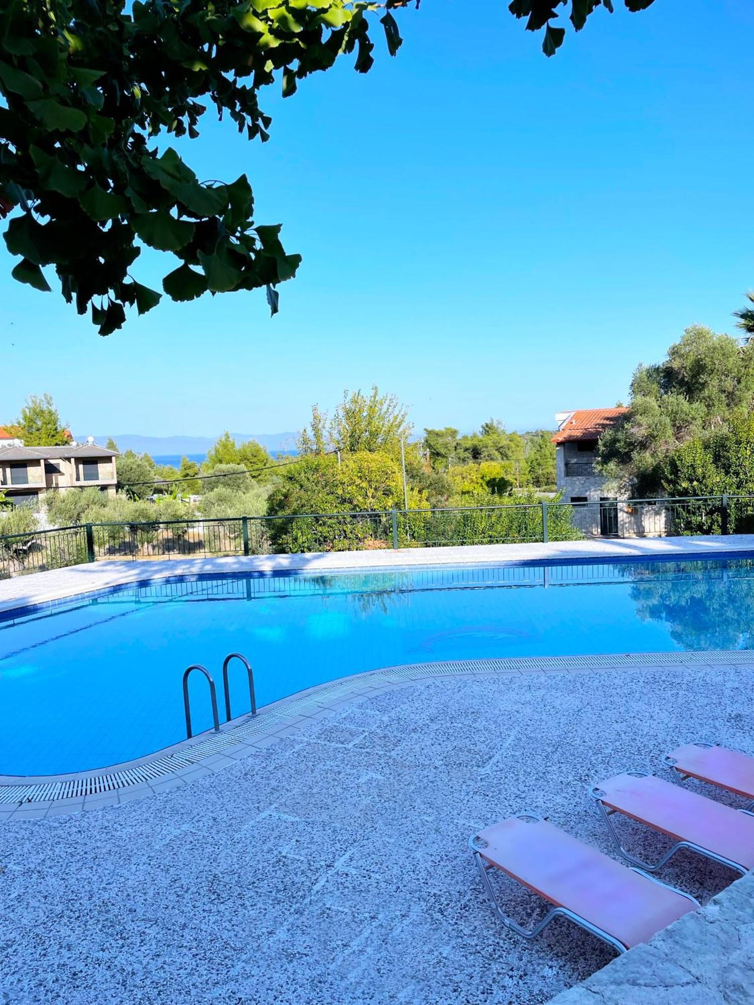 Mikael Pool Villa 帕利乌里翁 外观 照片